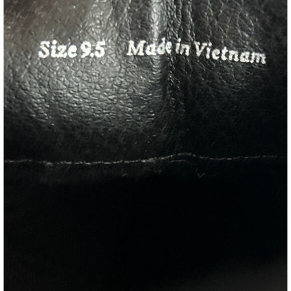 DOLCE VITA Haddie Suede Wedge/Heeled Pull-on Almond Toe Chelsea Boot Black 9.5 - Picture 10 of 10